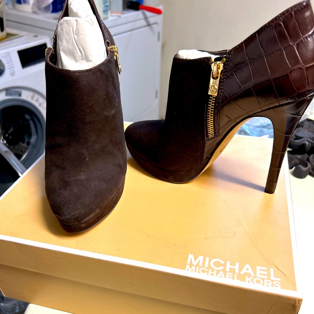 Brand new Michael Kors booties.